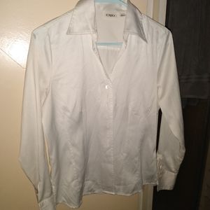 Silk Cato White Dress Shirt